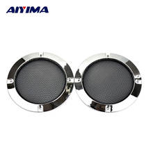 AIYIMA 2Pcs 4 Inch Speakers Protective Net Tweeter Grille Waffle Mesk Grills Special Audio Accessories 123x104MM 2024 - buy cheap