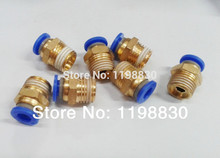 Free shipping 30PCS/LOT hot sale Pneumatic fitting 6mm to 1/4" ,pipe fittings push in quick joint connect SPC6-02 2024 - buy cheap