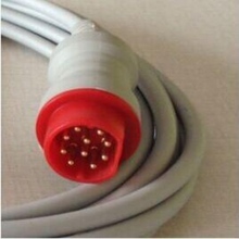 FREE SHIPPING Compatible Fo Drager 8060 to Utah transducer IBP Adapter Cable Red 10pin IBP Cable TPU 3.6M Patient Monitor Cable 2024 - buy cheap