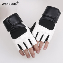 Спортивные перчатки WarBLade с открытыми пальцами для мужчин и женщин, Мужские дышащие спортивные перчатки для тренировок и бодибилдинга, Перчатки для фитнеса и тяжелой атлетики 2024 - купить недорого