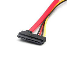 7 + 15 22Pin Serial ATA SATA для IDE 4P жесткий диск адаптер питания 0,4 м кабель Новый 7-контактный SATA данных Женский IDE 4-контактный источник питания 2024 - купить недорого