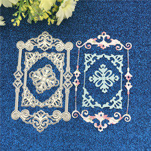 Christmas Victorian Frame  Metal Cutting Dies Stencil for DIY Scrapbooking Photo Album Embossing Paper Cards Decorative Crafts 2024 - buy cheap