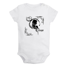 Constellation Taurus Virgo Sagittarius Pisces Leo Tribal Tattoo Design Newborn Baby Outfits Jumpsuit Infant Bodysuit Clothes 2024 - compre barato