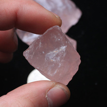 100G Natural Raw Pink Rose Quartz Crystal Rough Stone Specimen Healing crystal love natural stones and minerals fish tank stone 2022 - buy cheap