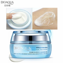 BIOAQUA-crema facial suavizante para la piel, hidratante, antiarrugas, blanqueamiento, cuidado de la piel 2024 - compra barato