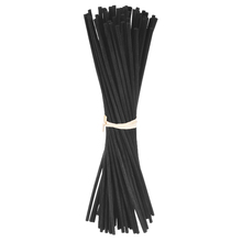 50pcs Black Fragrance Oil Diffuser Rattan Reed Replacement Stick Incense Burners Home Decoration Mayitr 2024 - compre barato