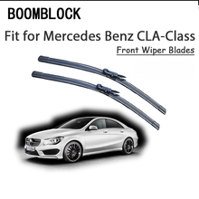 BOOMBLOCK-limpiaparabrisas de parabrisas delantero de alta calidad, accesorios para Mercedes Benz clase CLA 180, 200, 250, 220, CLA45, 2 uds. 2024 - compra barato