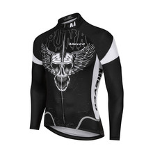 2020 Cycling Jersey Men MTB Jersey Cycle Clothing Pro Team Mountain Road Bike Clothes Bicycle Tops Skull Maillot Ciclismo Hombre 2024 - buy cheap