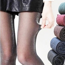 Hot Sale 1 Pair Fashion Spring Summer Women Pantyhose Sexy Stockings Lady Skinny Tights Silver Glitter Shimmer Shiny Pantyhose 2024 - buy cheap