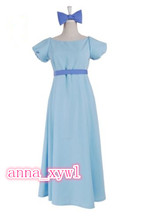 Film Peter Pan Wendy Rachael Cosplay Costume Party Dress Women Long Dress New 2024 - buy cheap