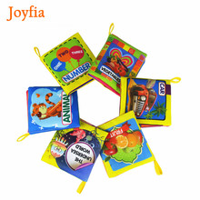 6pcs/Set Baby Soft Cloth Book Intelligence Development Educational Toy Learning Books For Newborn 0-12 Months Kids Quiet Book 2024 - buy cheap