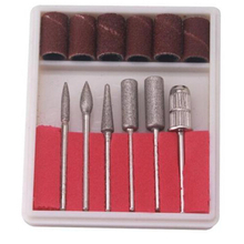 Grinding Cutter Burr Nail Art Tools Hot Sale 6 Types Steel Nail Drill Bit For Electric Manicure Machine Accessories 2024 - buy cheap