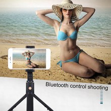 3 IN 1 Wireless Bluetooth Selfie Stick For iPhone Samsung 720 Rotating tripod Selfie Sticks HD Mirror Monopod Handheld Portable 2024 - buy cheap