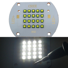 Lámpara LED Cree XP-E XPE Cooll, 60W, 6500K, Multichip, 20LEDs, iluminación de calle, DC 30-36V, 1600mA 2024 - compra barato