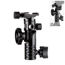 HPUSN Universal Metal Mount Flash Hot Shoe Adapter 1/4" & 3/8" for Trigger Umbrella Holder Swivel Light Stand Bracket L2 2024 - buy cheap