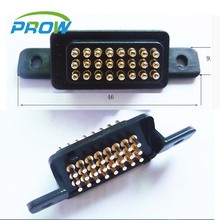 Conector pin pogo, espaciado de 2,54mm, 24P, 24 Pines, aguja de resorte de corriente grande, equipo digital de comunicación, aguja de señal 2024 - compra barato