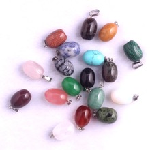 Wholesale 24pcs/lot Mix Multi-Style Green Aventurine Natural Stone Charms Pendants Beads Necklace Choker Jewelry Free Shipping 2024 - buy cheap