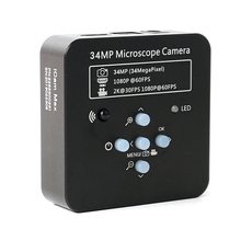 Hd completo 1080p 60fps 2k 3400w 34mp hdmi usb câmera de microscópio de vídeo digital eletrônico industrial para o reparo de solda do pwb do telefone 2024 - compre barato