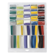 500pcs/lot  Polyolefin 2:1 Halogen-Free Heat Shrink Tubing Tube Multi Color Assortment Sleeving Wrap Tubes Insulation Materials 2024 - buy cheap