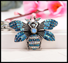 Fashion Creative Butterfly KeyChain Girls Bag Ornaments Car Exquisite Gift Birthday Gift Party Favors 2024 - buy cheap
