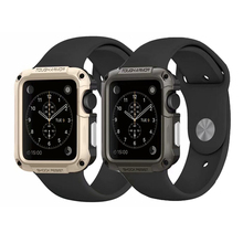 Tela cheia armadura Para Apple Caso Relógio 38mm 42mm para banda iWatch Série 1 2 3 4 chegam novas 44 40mm mm 2024 - compre barato