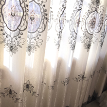 2016 new Europe Embroidered tulle Window Curtains For living Room/ Bedroom Blackout Curtains Window Treatment /drapes Home Decor 2024 - buy cheap