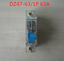 1P DZ47-63/1P 63A C63 240V~ 50HZ/60HZ MINI Transparent Circuit breaker AC MCB safety breaker C Type 2024 - buy cheap