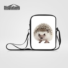 Dispalang mini bolsa mensageiro com estampas de animais, bolsa casual de ombro para mulheres, viagens, para crianças pequenas, bolsa escolar diária 2024 - compre barato