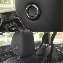 For Skoda Superb Car Styling Auto Accessories 2016 2017 2018 ABS Chrome Car Seat front  Head Pillow Button Cover Trim 2024 - buy cheap