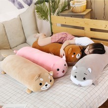 Creative Soft PP Cotton Stuffed Long Hamster Plush Pillow Creative Animals Toy Dolls Girlfriend Bear Sleeping Cushion 2024 - buy cheap