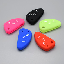 car silicone cover Case set for Alfa Romeo 147 156 166 GT JTD TS flip 3 Button key remote repair New skin protected Shell cap 2024 - buy cheap