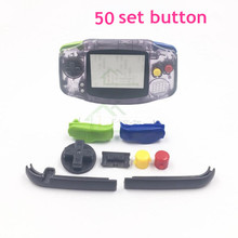 50 set Color Buttons replacement for GameBoy Advance for GBA Buttons Set LR Shoulder AB Dpad Button replacement 2024 - buy cheap