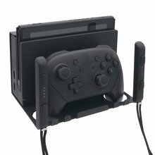 Настенное крепление для Nintendo Switch, оригинальное Крепление-подставка Joy-Con Hand Rope Pro, держатель для контроллера, алюминиевая полка 2024 - купить недорого
