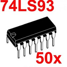 ( 50 pcs/lot ) 74LS93 Logic IC, DIP Package,TTL. 2024 - buy cheap