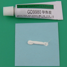 Pegamento termoconductor adhesivo, pasta térmica GD9980, disipador térmico de yeso, 1 Uds. 2024 - compra barato