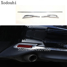 Cover Protection Bumper Trim Rear Back Tail Fog Light Bottom Trim 3pcs For Toyota New Camry XV70 2017 2018 2019 2020 2021 2024 - buy cheap