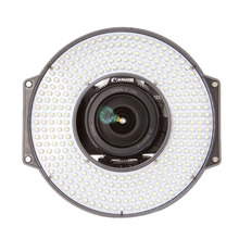 F & V 1950Lux R-300 LED Кольцо Света/м 5600 К Видео Непрерывное Освещение с L-кронштейн для DSLR Камеры 2024 - купить недорого