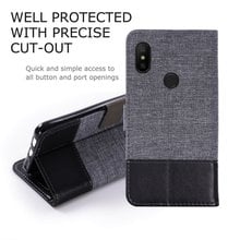 Funda delgada con tapa para Xiaomi Redmi Note 6 Pro, carcasa protectora de cuerpo completo de cuero PU, TPU, funda interior para xiaomi redmi 6, 6A 2024 - compra barato