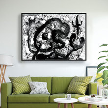 Modern Abstract Canvas Painting Black and White Posters and Prints Wall Art Pictures For Living Room Home Decor No Frame 2024 - buy cheap
