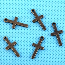Vintage Bronze Cross Crucifix 3D Charms Pendants DIY Fashion Jewelry  Findings For Bracelet Necklace Accessories   Z1357 2024 - buy cheap
