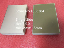 500pcs/lot  PCB FR4 Single Side Copper Clad 70x100x1.5mm Glass Fiber 2024 - buy cheap