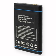 B-DG700 For Doogee DG700 TITANS2 4000mAh Mobile Phone Replace Batterie High Quality Rechargeable Accumulator 2024 - buy cheap