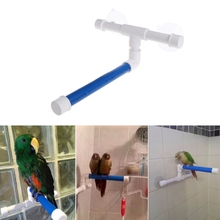Pet Parrot Bath Shower Perches Standing Platform Rack Suction Wall Cup Bird Toys 2024 - buy cheap