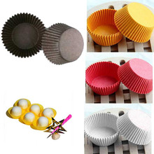 500 pcs/bag Paper Cake Cup Liners Baking Cup Muffin Kitchen Cupcake Cases Paper Cupcakes Wrappers Cake Box Cup Egg Tarts Tray 2024 - buy cheap