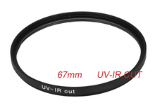 67mm optical glass high quality IR UV infrared UltraViolet cut blocking lens filter for DC CCD 2024 - buy cheap