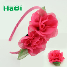 1 piece new fashion girl  hair flower band girl hair cute band accessories headband for girls hair accessories 2024 - buy cheap