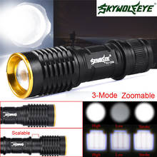 High Quality    Super Bright 5000LM CREE Q5 AA/14500 Zoomable LED Flashlight Torch Lamp 3 Modes 2024 - buy cheap