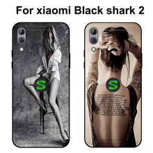Fundas de teléfono para xiaomi Black Shark 2, carcasa de silicona suave con dibujos pintados, transparente, para BlackShark 2 SKW-A0 2024 - compra barato