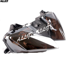 Allgt nova motocicleta frente farol conjunto da lâmpada de cabeça para yamaha yzf 600 r6 2008 2009 2010 2011 2024 - compre barato