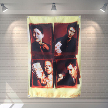 "Lock, Stock and Two Smoking Barrels" Classic Movies Cloth Flag Banners Bar Billiards Hall Studio Theme Wall Hanging Decoration 2024 - buy cheap